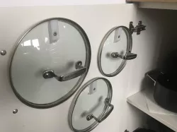 Cupboard Door Pan Lid Holder
