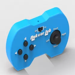 Custom Remote control Case using arduino & NRF 2401 transceiver 