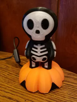 Cute Skull Lamp - RGB Remix