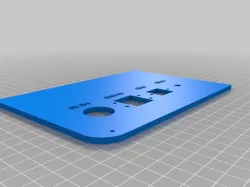 Cyberdeck Panel for Apache 2800 Case