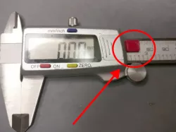 Digital Caliper Toggle Switch Mod