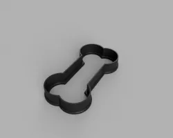 Dog Bone Cookie Cutter