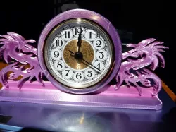 dragon 1 kids clock