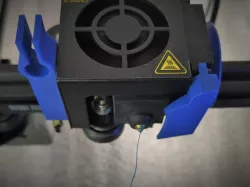 Ender 3 - High pressure Nozzle Cooling "with Airflow Simulation"