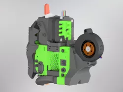 EVA 3 Inlet for EBM-Papst RLF 35-8/14 N