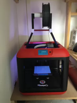 External spool Holder for Flashforge Finder 3D printer