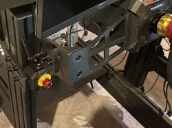 Fanatec E-stop button offset side mount