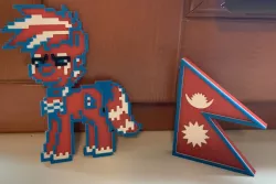 Flag of Nepal & Nepal P.