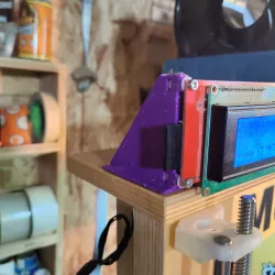 Flat 90° 2004 display mount bracket