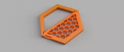 Foldable Honeycomb Phone Stand
