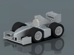 Formula 1 Car - Snap-Fit Model
