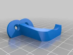 FPV drone wall motor hanger