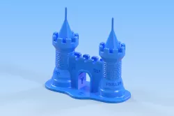 FRILL3D Castle (Test Print)
