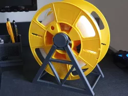 Fully Printable Spool Holder - No bearings, no glue, minimal supports