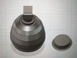 grenade hidden container