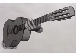 Guitar wallmount