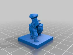 Halfling Saucerer Chef Cook Wargaming Miniature KOW Kings Of War