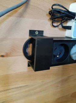 Holder for SILVERCREST strip with 8 sockets