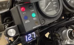 Housing for potentiometer of heated grips for AfricaTwin XRV 750 RD07