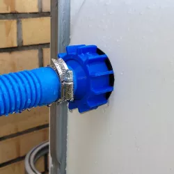 IBC connect for pool pipe
