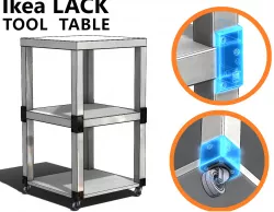 Ikea LACK Tool Table