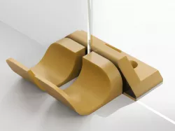 Lack enclosure magnetic door knob