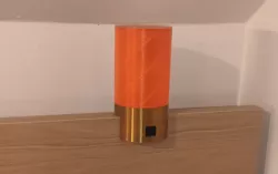Lamp for Ikea Malm Bed