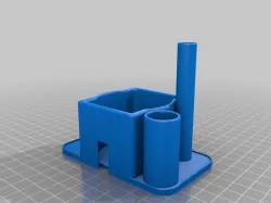Leather Dye Holder with Pipette