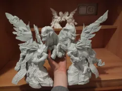 Legends of Equestria Alicorn Statue (larger)
