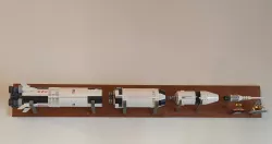 Lego Saturn V Horizontal Wall Mount