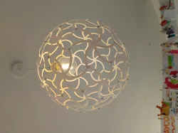 Light sphere 36cm twisted
