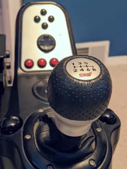 Logitech G27 shifter adapter for 2015+ WRX knob