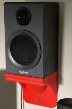 Logitech Z313 speaker holder 3D model 3D printable