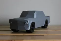 Low-Poly BMW 2002 Turbo