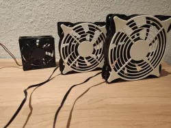 Lüfter Gitter/ Fan Grill ohne Schrauben