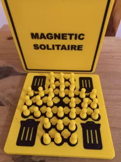 Magnetic Peg Solitaire (33 point board)