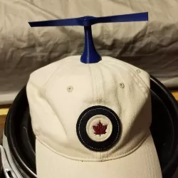 Magnetic Print in Place Propeller Hat