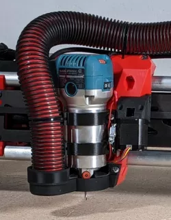 Makita 700 Series Mount and removable dust shoe for the LowRider 3 CNC