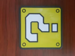 Mario Power Up block Coaster