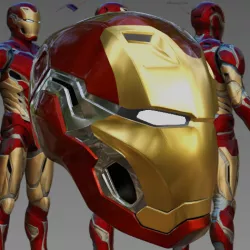 Mark 80 Iron man Avengers Campus Inspired Helmet