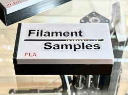 Multi-Color Filament Sample Box and Cards