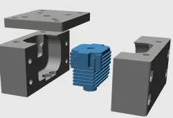 NF Crazy silicon sock mold m3 nuts