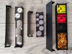 Oathsworn - Coins, Location Tokens and Cubes Storage