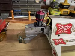 Old Nitro RC Boat Electric Conversion