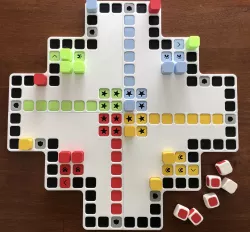 Pachisi the ancient board game