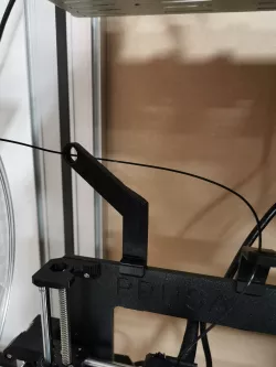 Prusa filament guide angled