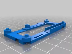Prusa MK3, improved raspberry PI zero W frame and EINSY case.