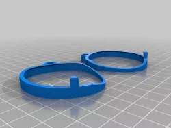 Quest 2 Lens Base (With Nose Bevel)