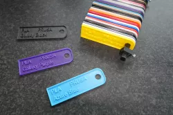 Quick Parametric Filament Swatches