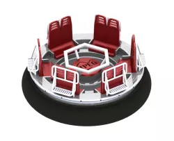 River Raft Ride Vehicle